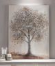 Giftcraft Brown/Gray/Off-White/Tan Tree Design Print-0