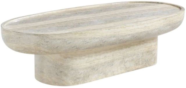 Meridian Furniture Tivoli Travertine Indoor/Outdoor Coffee Table-0