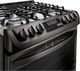 LG 30" PrintProof™ Black Stainless Steel Slide In Gas Range-1