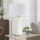 Uttermost® Ridgeline Matte White Table Lamp-1
