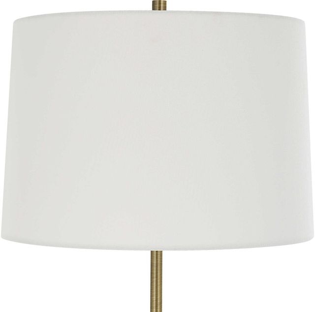 Uttermost® Annora Glossy White Table Lamp-4