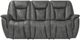 Corinthian Furniture Jordan Charcoal Power Reclining Sofa-0