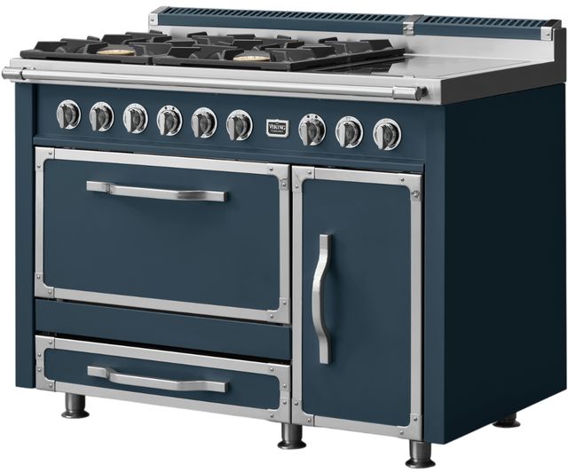Viking® Tuscany 48" Squall Pro Style Dual Fuel Range with 2 Induction-2