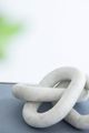 A & B Home White Marble Chain-4