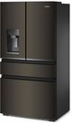 Whirlpool® 36" 22 Cu. Ft. Black Stainless Finish Counter Depth French Door Refrigerator with Nugget Ice-3