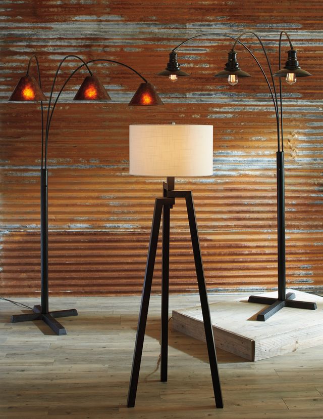 Signature Design by Ashley® Sharde Black Floor Lamp-3