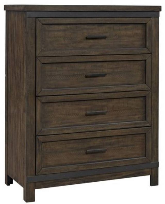 Liberty Furniture Thornwood Hills Rock Beaten Gray Chest