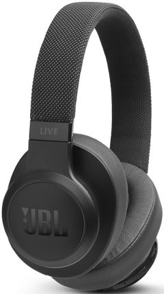 JBL Live 500BT Black Over-Ear Bluetooth Headphones