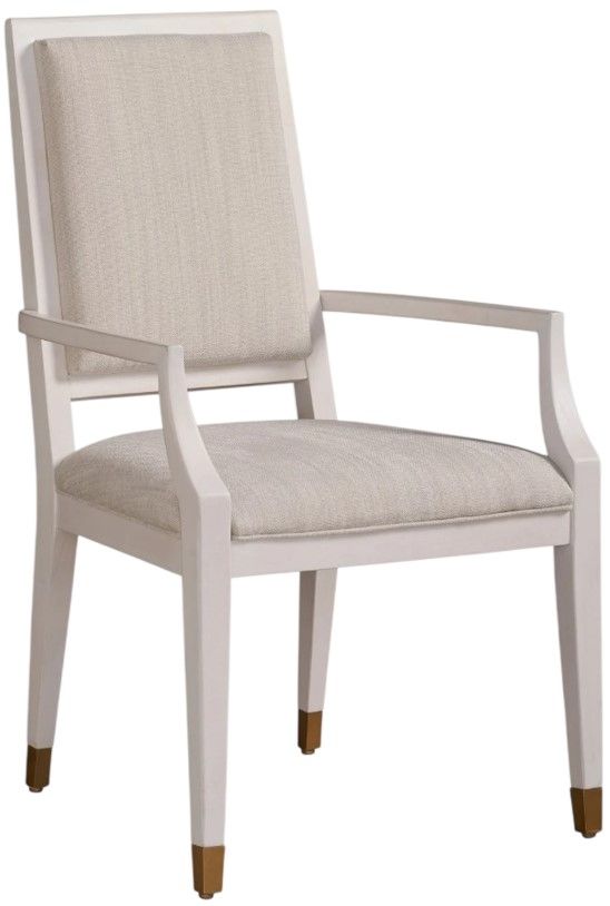 Universal Explore Home™ Love. Joy. Bliss. Miranda Kerr Home Alabaster/Pewter Arm Chair-0