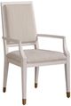 Universal Explore Home™ Love. Joy. Bliss. Miranda Kerr Home Alabaster/Pewter Arm Chair-0