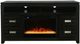 Jofran Inc. Altamonte Dark Charcoal Electric Fireplace Media Console-2