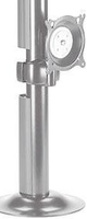 Chief® Silver Dual Monitor Vertical Grommet Mount-1