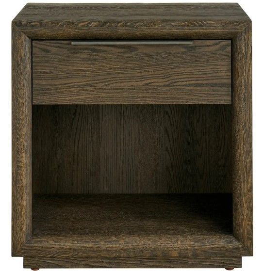 Universal Explore Home™ Modern Sable 1-Drawer Nightstand-2