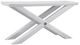 Bassett Mirror Nadine Bright White Oak Console Table-0