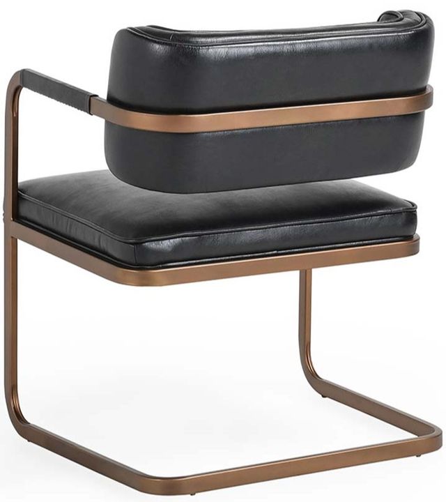 Classic Home Fonda Gold/Jet Black Dining Chair-3