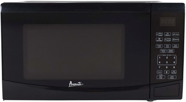Avanti® 0.9 Cu. Ft. Black Countertop Microwave-0