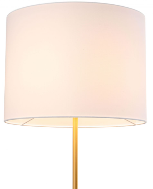 Zuo® Modern Titan White/Gold Floor Lamp-1