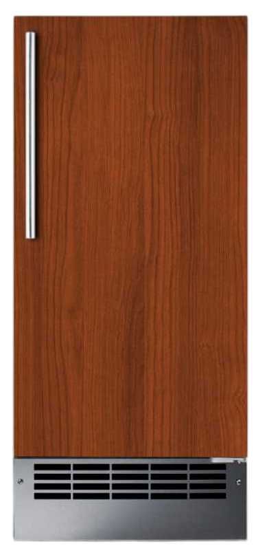 Summit® 15" 25 lb. Panel Ready Ice Maker-0