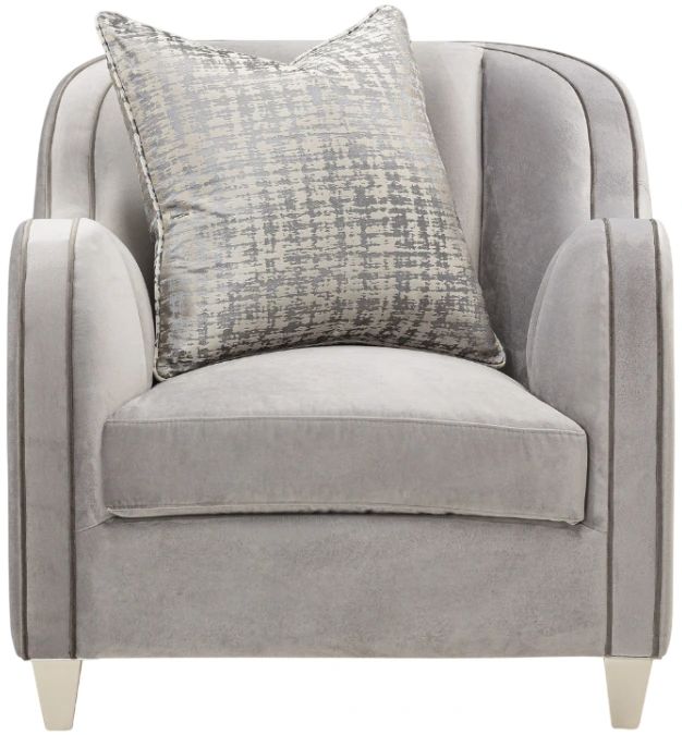 Michael Amini® Roxbury Park Slate Matching Chair-2