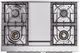 Ilve® Professional Plus II 40" Custom RAL Color Pro Style Dual Fuel Range-2
