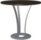 Amisco Customizable Dalia Solid Birch Counter Pub Table with Metal Turnip Base-0