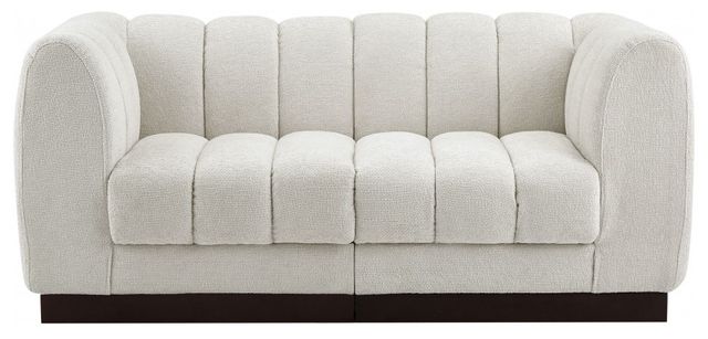 Meridian Furniture Quinn 2-Piece Cream Modular Sofa-1