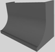 Vent-A-Hood® 48" Gunsmoke Wall Mounted Range Hood-5