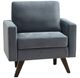 Mazin Furniture Bellerophon Grey Upholstered Accent Chair-0