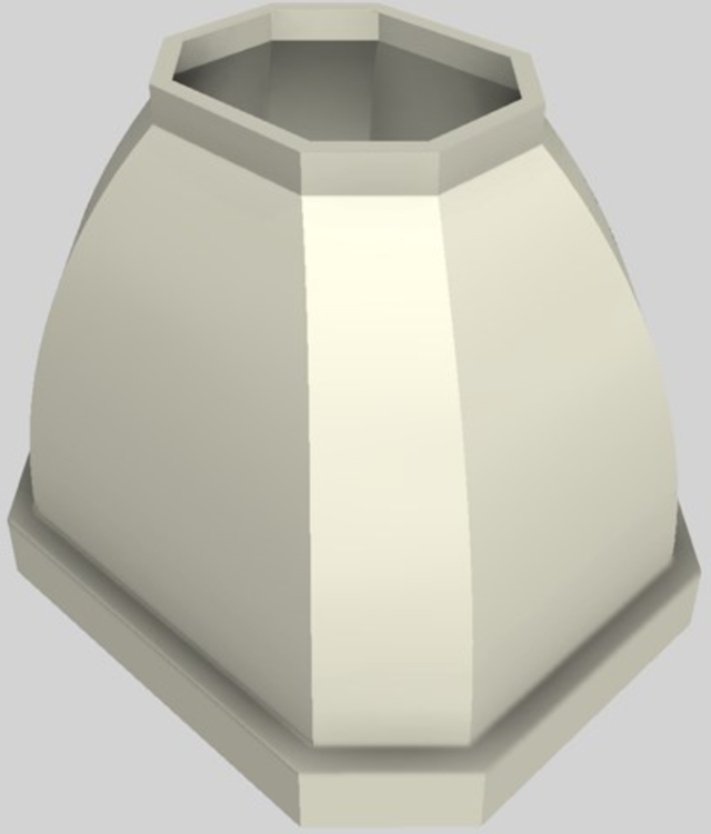 Vent-A-Hood® Designer Series 36" Biscuit Island Range Hood-2