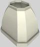Vent-A-Hood® Designer Series 36" Biscuit Island Range Hood-2