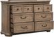 Magnussen Home® Adler Court Florentine Walnut Drawer Dresser-3