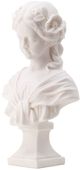 A & B Home White Lady Figure Statue-1