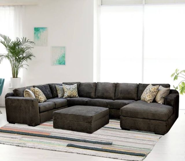 Intermountain Furniture Customizable Snowy 5-Piece Sectional Set-1