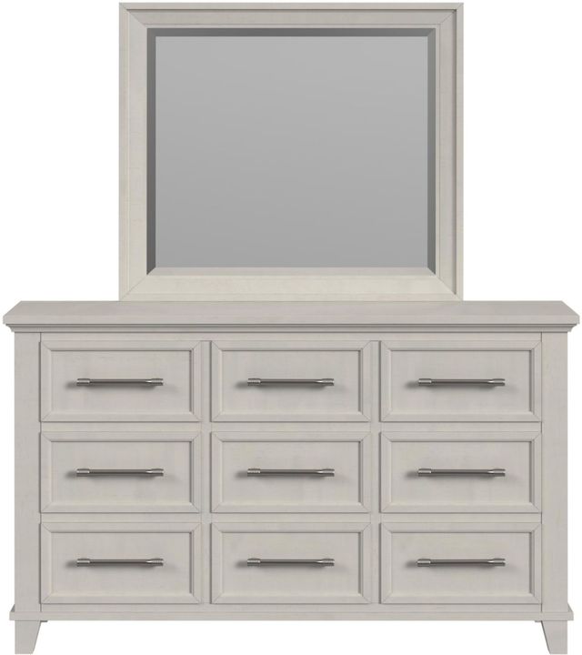 Elements International Canterbury Ivory Dresser and Mirror-1