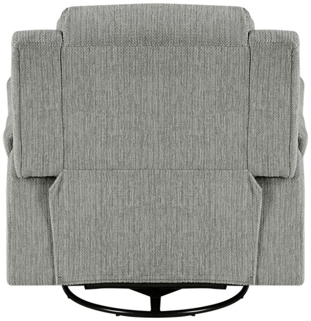Homelegance® Oxford Gray Manual Swivel Glider Reclining Chair-4