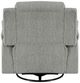 Homelegance® Oxford Gray Manual Swivel Glider Reclining Chair-4