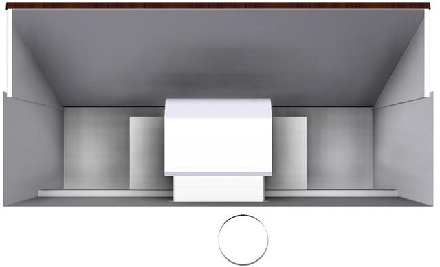 Vent-A-Hood® 42" White Tilt-Out Wall Mounted Range Hood-3