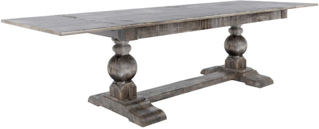 Canadel Champlain Shadow Washed Rectangular Dining Table with Two Leaf's-0