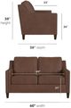 Flexsteel® Customizable Finley Loveseat-2