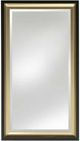 Stylecraft Black/Gold Framed Mirror-0