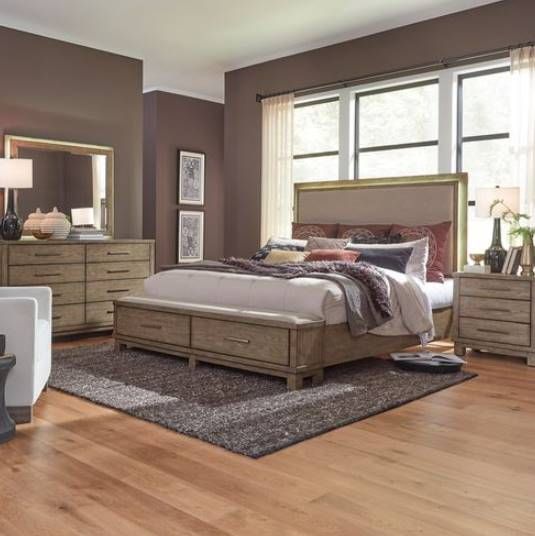 Liberty Furniture Canyon Road 3-Piece Burnished Beige Bedroom Set-0