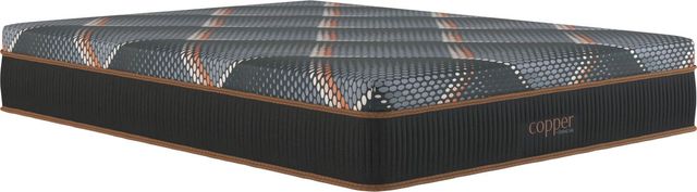 Copper by Spring Air® 13.5" Hybrid Firm Smooth Top King Mattress-0
