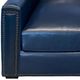 USA Premium Leather Furniture 7300 HM Blue Chair-3