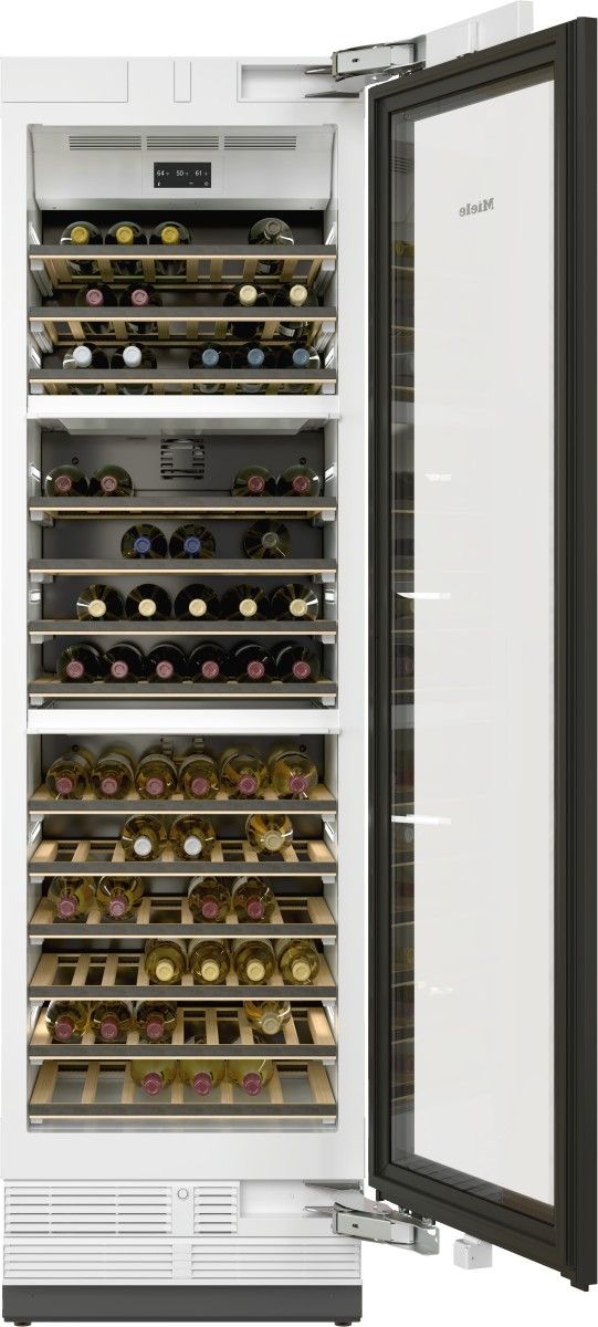 Miele® MasterCool™ 24" 13.4 Cu. Ft. Panel Ready Right Hinged Built-In Wine Cooler-1
