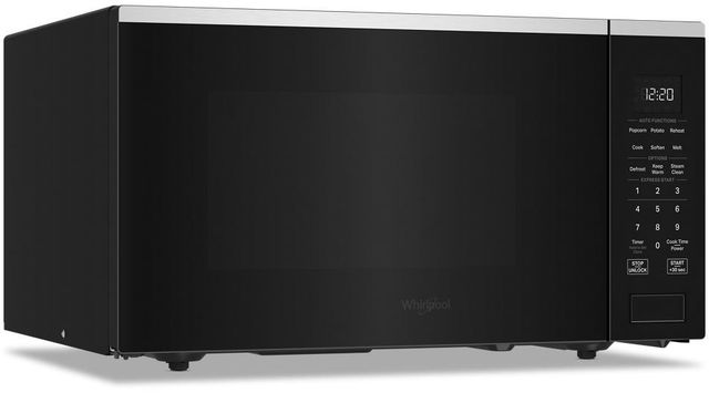 Whirlpool® 1.6 Cu. Ft. FingerPrint Resistant Stainless Steel Sensor Cooking Countertop Microwave-2