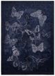 Renwil® Rye-Sample Blue 16"'x16"' Throw Rug-0