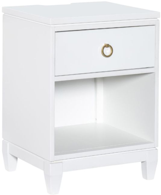 Legacy Classic Summerland White Open Nightstand-0