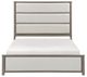 Homelegance® Dalston Beige/Light Gray California King Panel Bed-2