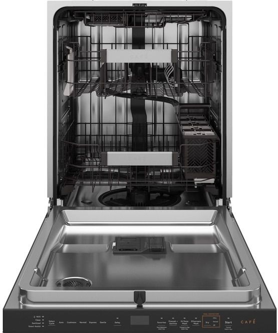 Cafe™ 24" Matte Black Top Control Built In Dishwasher-1