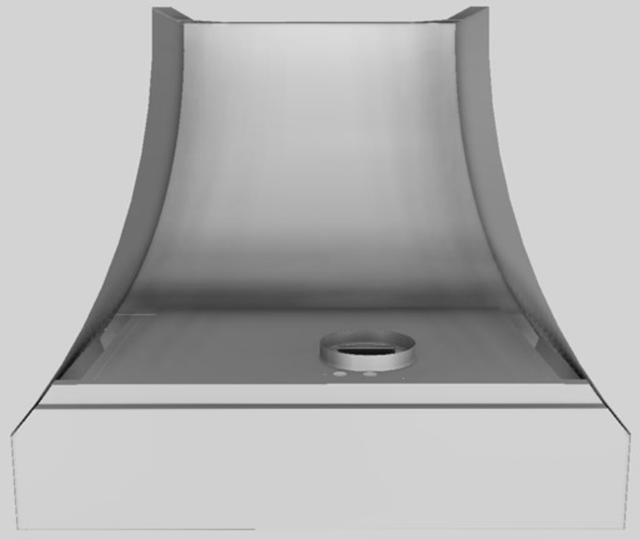Vent-A-Hood® Designer Series 36" Stainless Steel Wall Mounted Range Hood-3